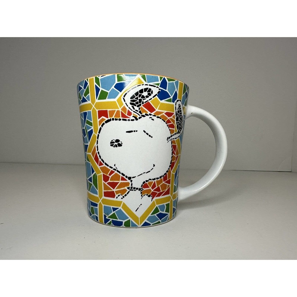 Peanuts SNOOPY 15 oz Mosaic Coffee Mug -Gibson